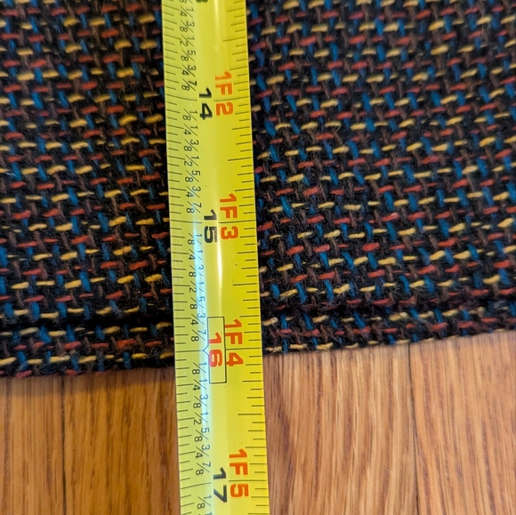 LOFT Black and Brown Tweed Pencil Skirt - Picture 8 of 8